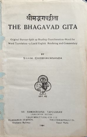 The Bhagavad Gita