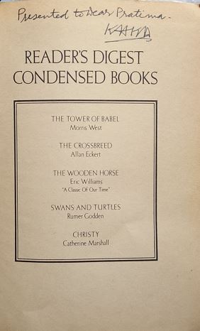 Reade's Digest Condensed Books