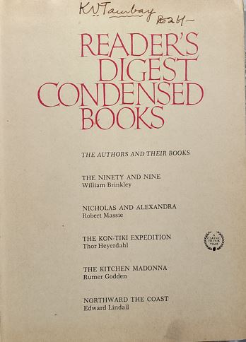 Reader's Digest Condensed Books 2