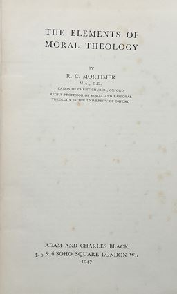 The Elements of Moral Theology