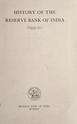 History of the Reserve Bank Of India