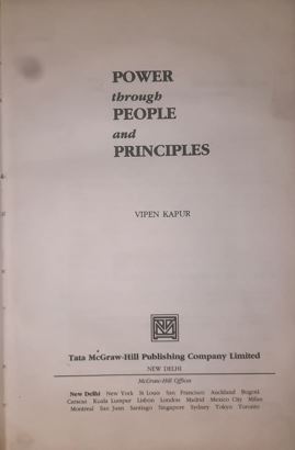Power Through People And Principles
