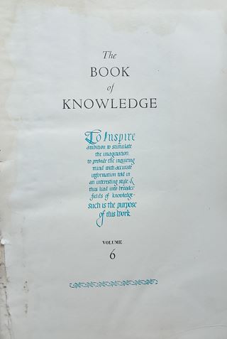 The Book Of Knowledge Vol 6