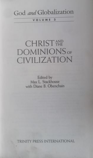 God And Globalization