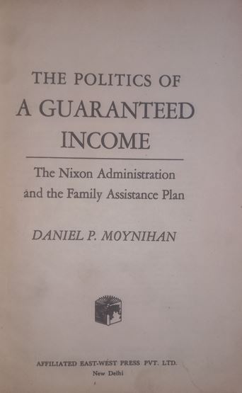 The Politics of A Guaranteed Income