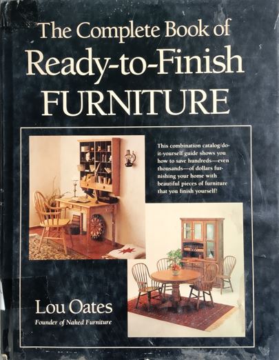 Complete Book of Ready-To-Finish Furniture