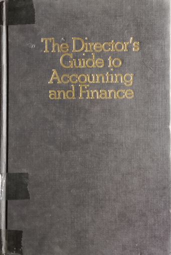 The Director's Guide to Accounting and Finance(M G Wright)