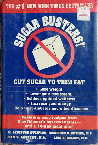 Sugar Busters! Cut Sugar to Trim Fat