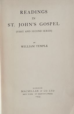 Readings in St John's Gospel