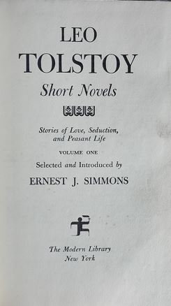 Leo Tolstoy Short Novels