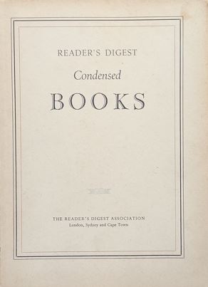 Reader's Digest Condensed Books vol 3
