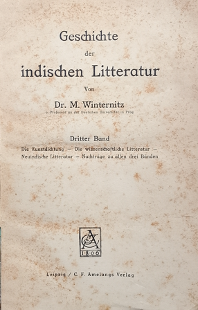 Geschichte Der Indischen Litteratur