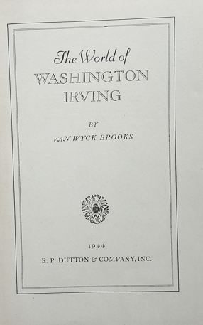 The World Of Washington Irwin