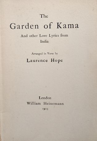The Garden Of Kama