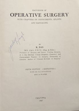 Handbook Of Operative Surgery