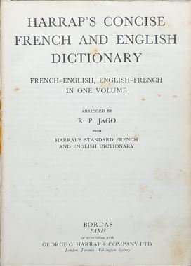 French And English Dictionary