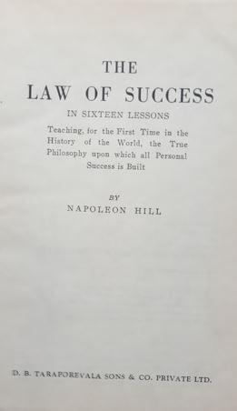 The Law Of Success